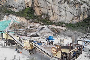 时产300-400吨的砂石骨料生产线在山东顺利投产